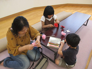 ハンドメイド ~母の日に手作り1本ブーケを作ろう~